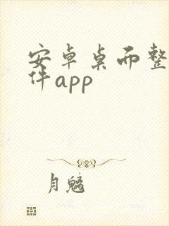 安卓桌面整理软件app