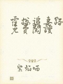 霍总追妻路迢迢免费阅读