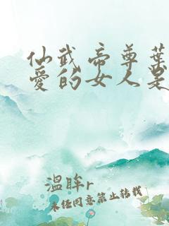 仙武帝尊叶辰最爱的女人是谁