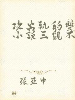 攻出轨的双男主小说三观不正