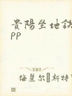 贵阳坐地铁的app