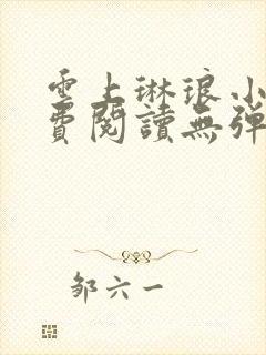 云上琳琅小说免费阅读无弹窗