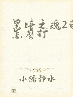 黑暗之魂2白王怎么打