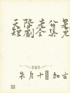 天降老公是大佬短剧全集免费看