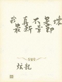 我真不是坏男人 最新章节