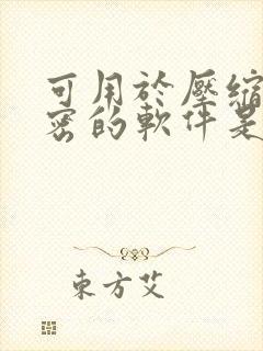 可用于压缩和加密的软件是