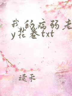 我的病弱老婆by花卷txt