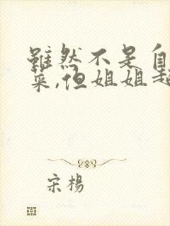 虽然不是自己的菜,但姐姐超契合动漫