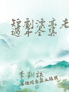 短剧漂亮老婆陪过年全集