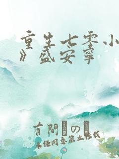 重生七零小辣媳》盛安宁