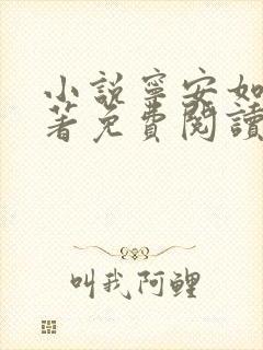 小说宁安如梦原著免费阅读