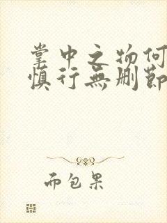 掌中之物何妍傅慎行无删节