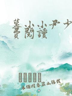 慕小小尹少桀免费阅读