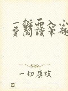 一挺而入小说免费阅读笔趣阁