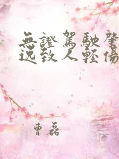 无证驾驶肇事逃逸致人轻伤怎么判