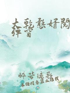 大乾憨婿阅读无弹窗