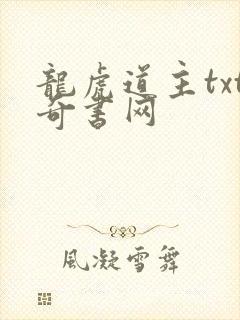 龙虎道主txt奇书网