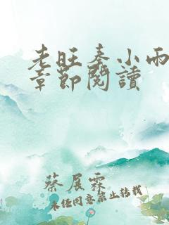 老旺秦小雨最新章节阅读