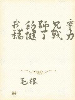 我的师兄实在太稳健了战力排名