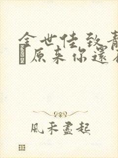 金世佳 致青春·原来你还在这里