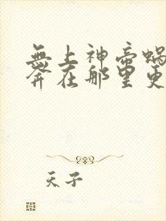 无上神帝蜗牛狂奔在那里更新