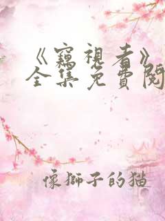 《窃视者》漫画全集免费阅读