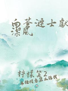 向苍涟士献上纯洁风