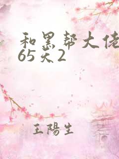 和黑帮大佬的365天2