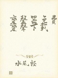 变声器免费实时变声下载