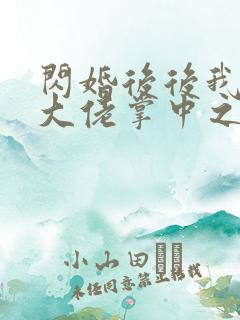 闪婚后后我成了大佬掌中之物