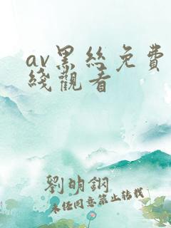 av黑丝免费在线观看