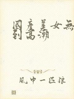 国产美女无套爽到高潮