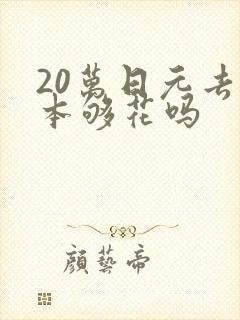 20万日元去日本够花吗