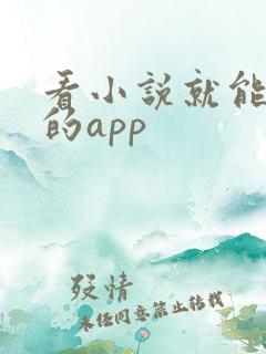 看小说就能赚钱的app