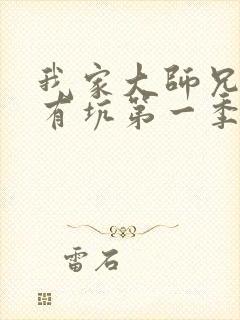 我家大师兄脑子有坑第一季动漫