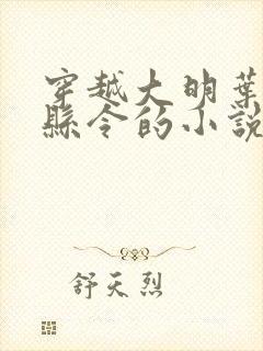 穿越大明叶青当县令的小说