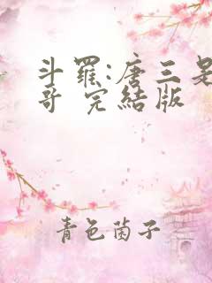 斗罗:唐三是我哥 完结版