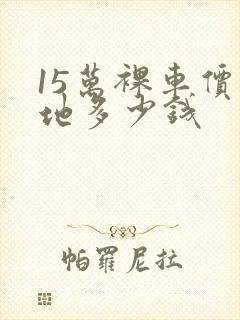 15万裸车价落地多少钱