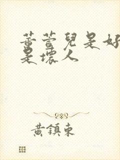 董萱儿是好人还是坏人