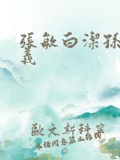 张敏白洁孙倩高义