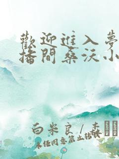 欢迎进入梦魇直播间桑沃小说目录