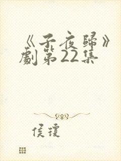 《子夜归》电视剧第22集