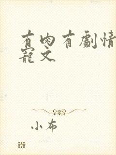 有肉有剧情的甜宠文