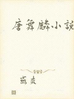 唐舞麟小说推荐