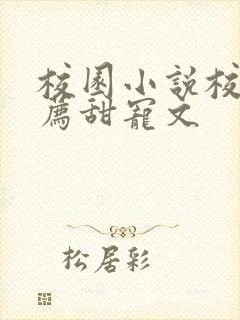 校园小说校霸推荐甜宠文