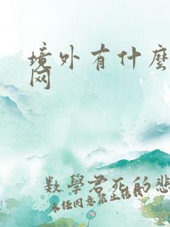 境外有什么交友网