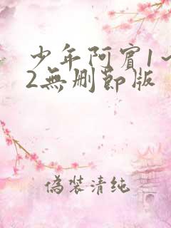 少年阿宾1～72无删节版