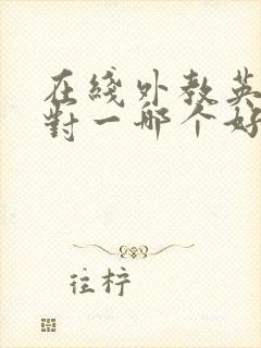 在线外教英语一对一哪个好