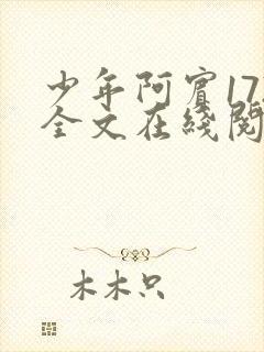 少年阿宾172全文在线阅读