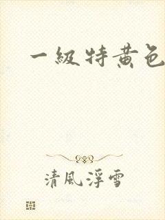 一级特黄色淫片